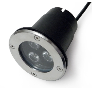 3W IP67 round inground light