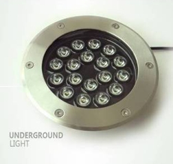 18W round inground light