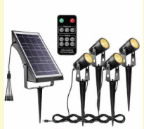 4kits solar Garden lighting